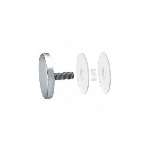 CRL Polished Stainless Clad Aluminum 2" Diameter Standoff Cap Assembly - ACSC2PS