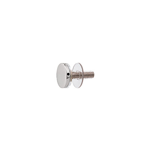 CRL Polished Stainless Low Profile Standoff Cap Assembly for 3/4" Standoff Bases - CAP34PS