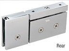 CRL Cardiff Top or Bottom Mount Pivot with Attached U-Clamp Hinge