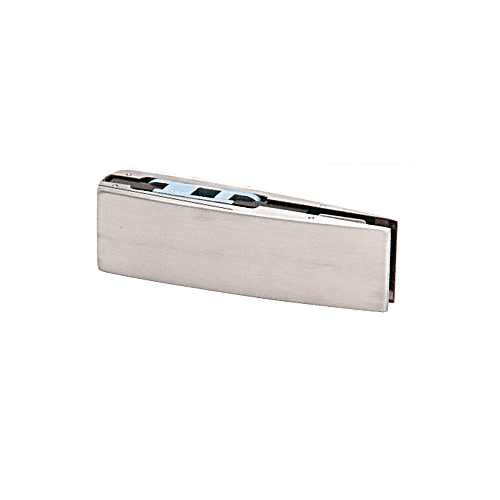 CRL Brushed Stainless Finish Curved Top Door Patch Fitting with INT304 Insert - CPF20BBS