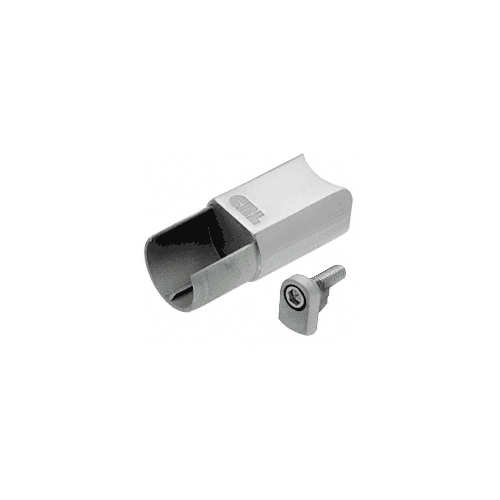 CRL Polished Stainless CRS Rail Adapter for Level Bottom Rails - CR15BAPS