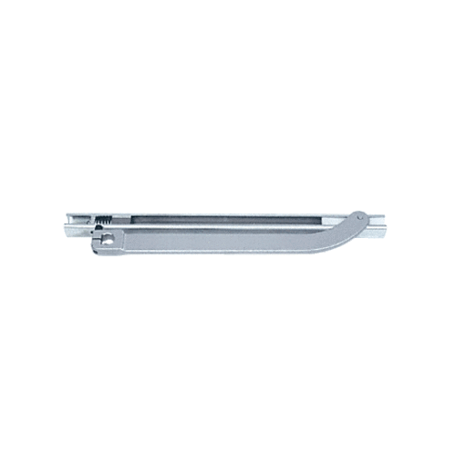 CRL Aluminum Offset Arm Assembly with Mortise Type Slide - Track for 7/8" Deep Rail - CRL8010J0XAL