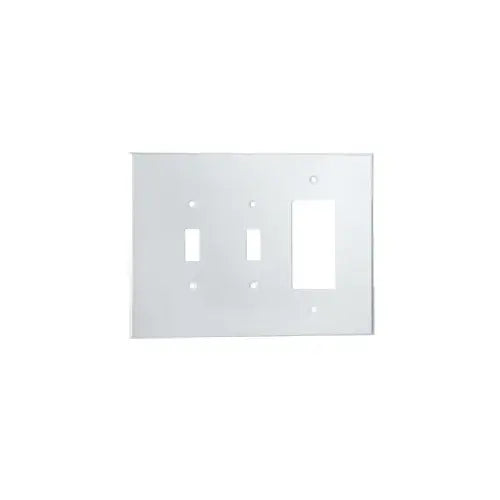 CRL Double Switch Clear Decora Acrylic Mirror Plate - PMP306