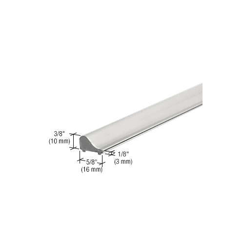 CRL Chrome Frameless Shower Door Tapered Threshold [32 in long] - S1L001CH