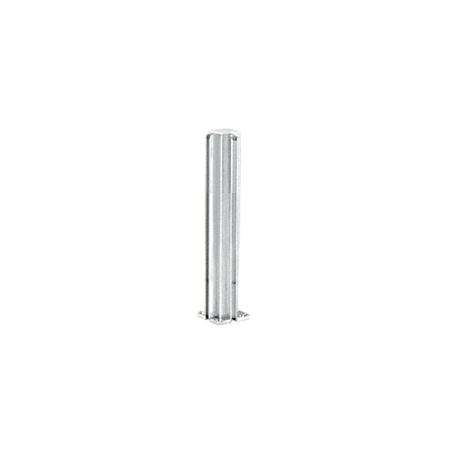 CRL Satin Anodized 12" Corner Design Series Partition Post - D990A12CR