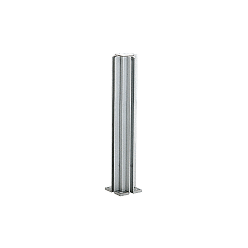 CRL Satin Anodized 18" 3-Way Design Series Partition Post - D990A183W