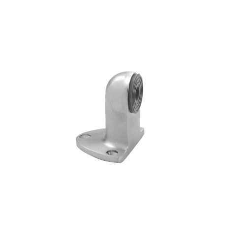 CRL Satin Chrome Floor Mount Door Stop/Bumper - DH80311