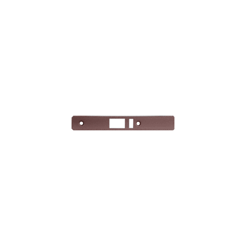CRL Dark Bronze Flat Faceplate for DL2140 Deadlatch Locks - DL2141DU