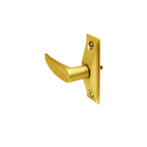 CRL Brass Right Hand Lever Handle - DL2150RHBR