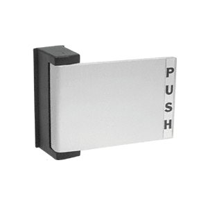 CRL Aluminum Universal Push-Pull Paddle Handle - Push to Right - DL2164A