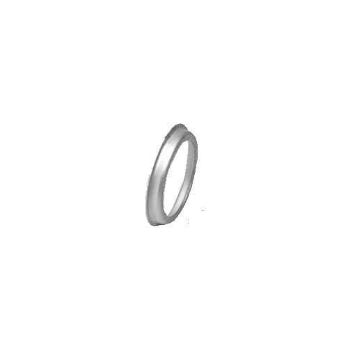 CRL Aluminum .197" Flared Cylinder Ring - DL2175AB