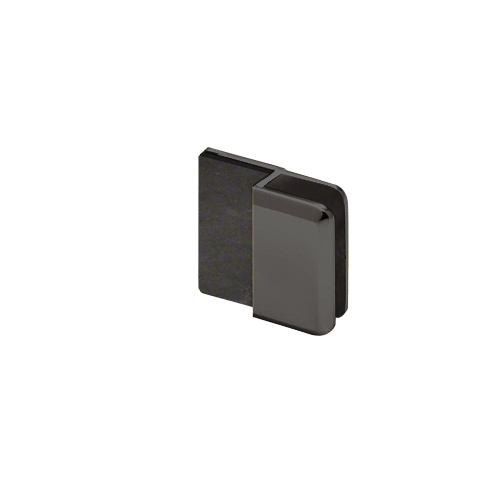 CRL Matte Black Beveled Door Stop for 1/2" Glass - DS12BEV1MBL