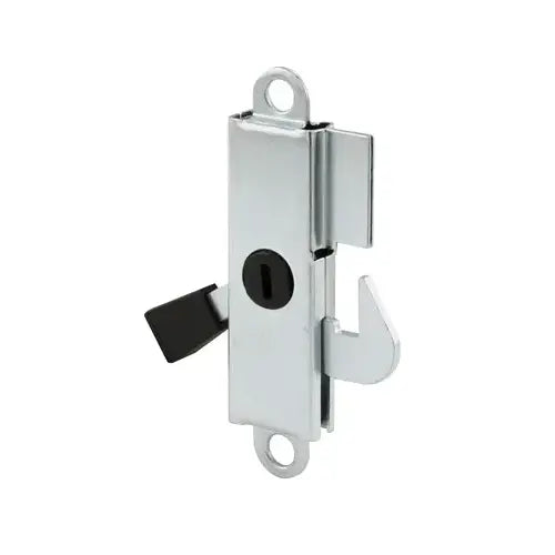 CRL Stamped Aluminum 13/32" Wide Sliding Glass Door Lever Lock - E2105