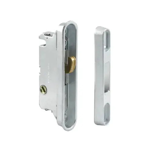 CRL 7/8" Wide Mortise Lock and Keeper With 3-1/2" Screw Holes With 45 Degree Keyway - E2487