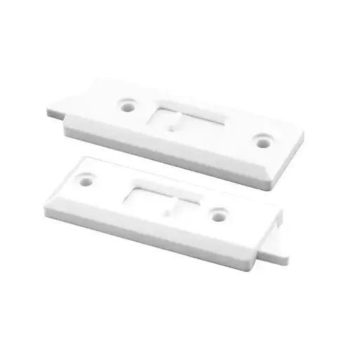 CRL White Tilt Latch with 2-1/16" Screw Holes - F2722
