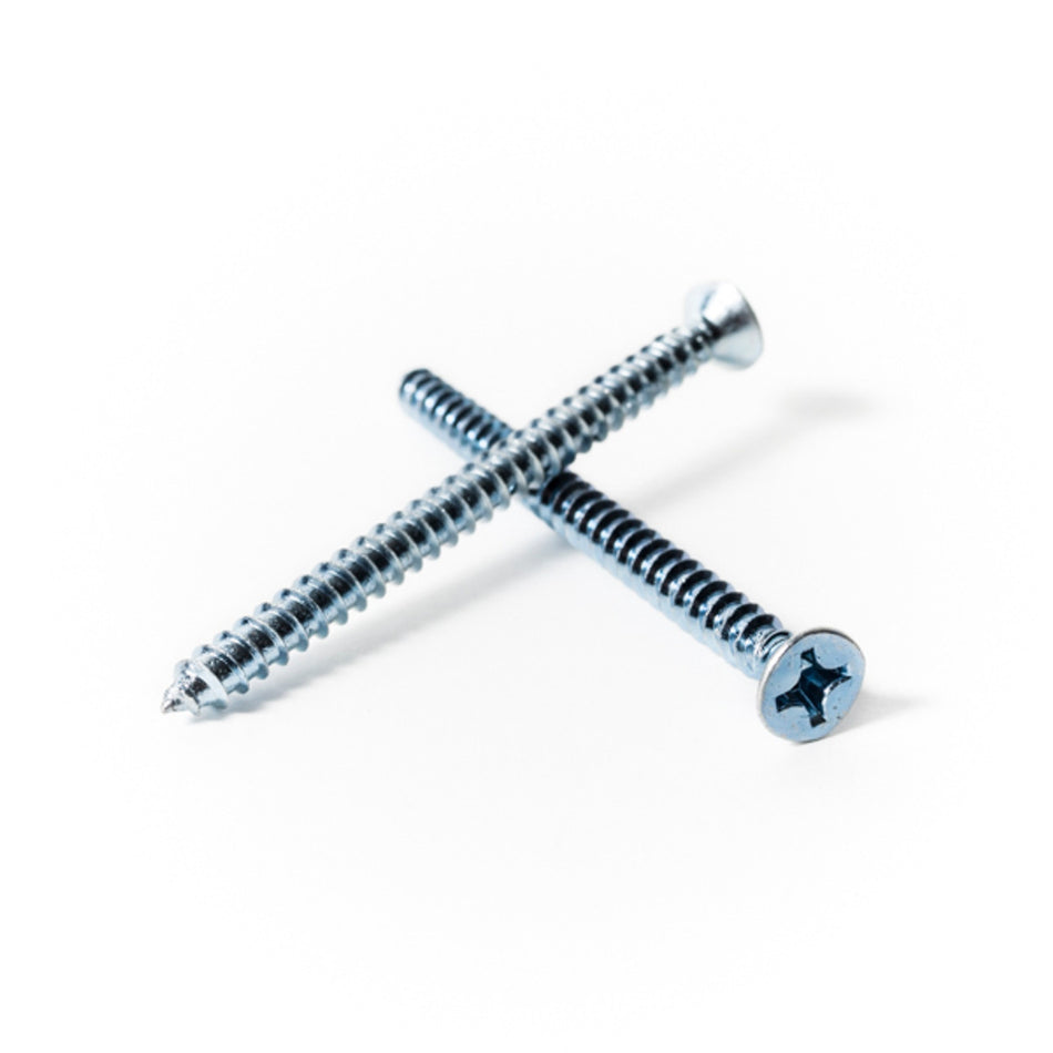 CRL 8 x 1-1/2" Flat Head Phillips Sheet Metal Screws [100 pack] - 8X112FHPSMS