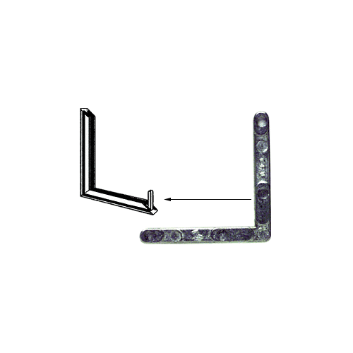 CRL Zinc Storm Window Corners for Miter Cut Fabrication - 1795