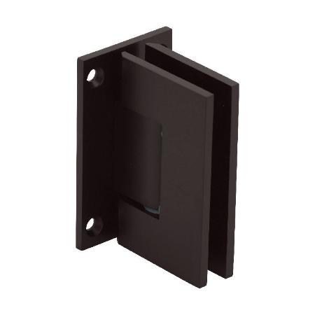 CRL Geneva 037 Series Wall Mount Full Back Plate Standard Hinge