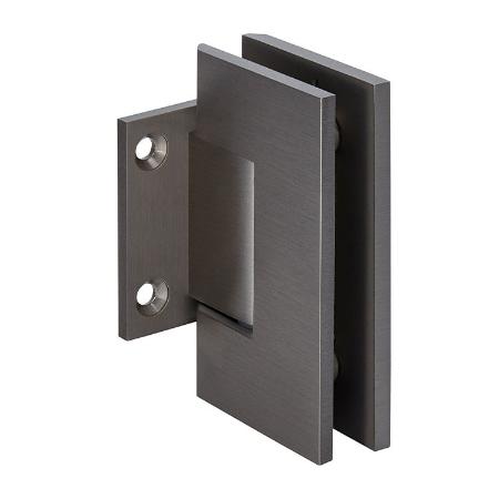 CRL Geneva Series 5 Degree Pre-Set Wall Mount Short Back Plate Hinge