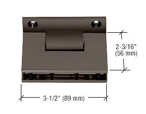 CRL Geneva 3-Point Movable Square Style Transom Clamp