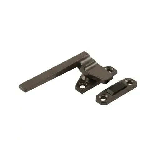 CRL Bronze Left Hand Casement Window Locking Handle - 1-1/2" Screw Holes - H3598