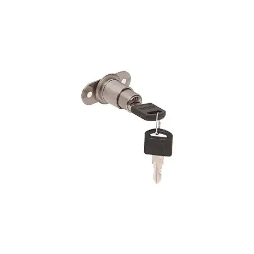 CRL Brushed Nickel Keyed Alike Track Plunger Lock - LK55KA
