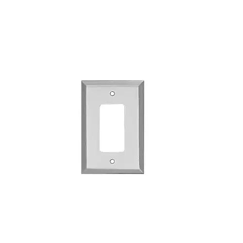 CRL Chrome Single Decora Metal Mirror Plate - MMP12CH