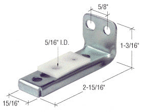 Prime-Line Products Bi-Fold Door Bottom Pivot Bracket for Acme - N6543