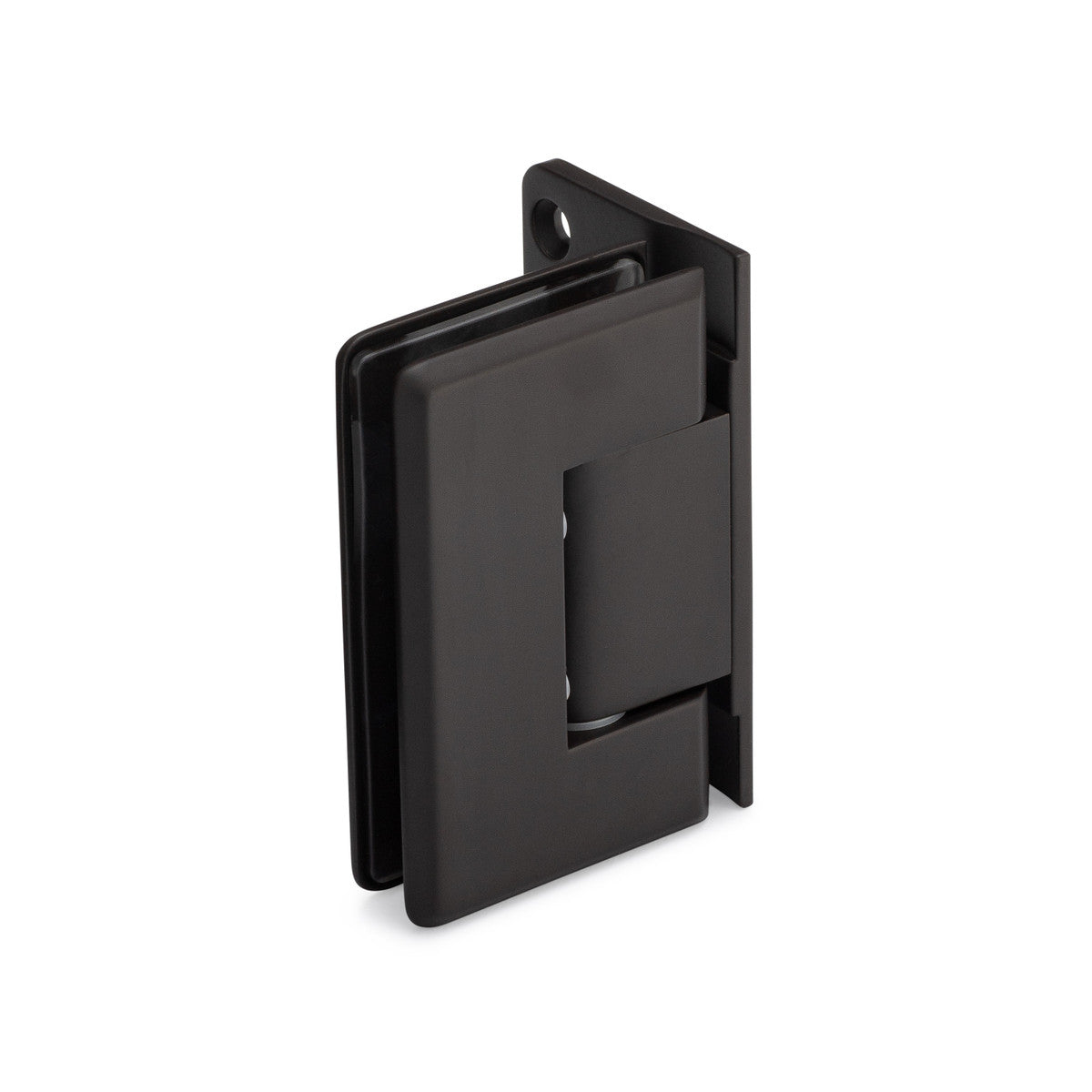 Oceana Heavy Duty Adjustable 90° Wall-Glass Hinge with Offset Backplate