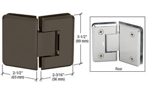 CRL Pinnacle 045 Series 135 Degree Glass-To-Glass Standard Hinge