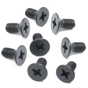 CRL Oil Rubbed Bronze 6 x 12 mm Cover Plate Flat Head Phillips Screws