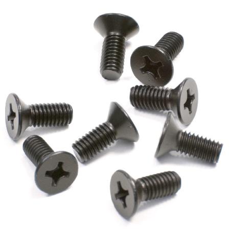 CRL 6 x 15 mm Cover Plate Flat Head Phillips Screws