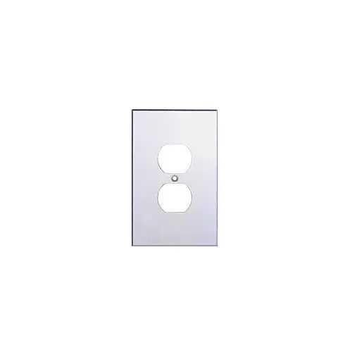 CRL Clear Single Duplex Plug Acrylic Mirror Plate - PMP103
