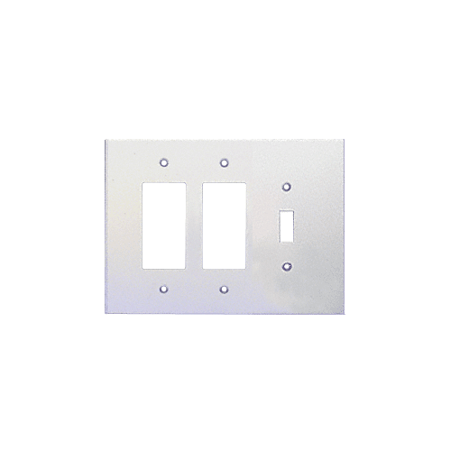 CRL Double Decora Clear Switch Acrylic Mirror Plate - PMP305