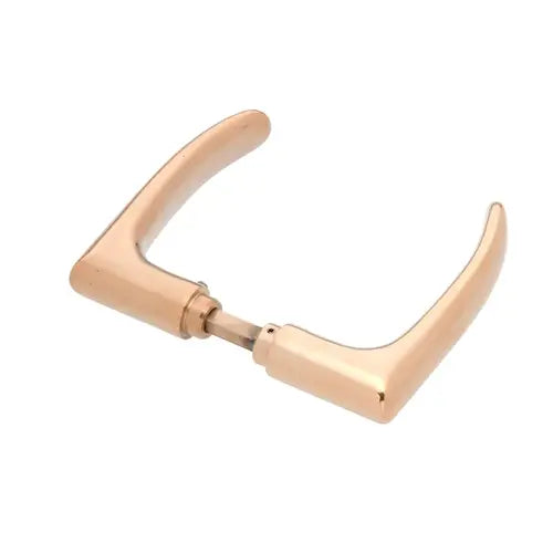 CRL Brass PTH Series Sculptured Style Lever Handles - PTH303BR