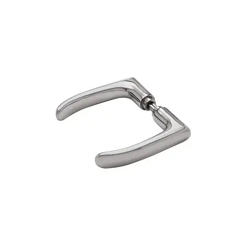 CRL Brushed Stainless PTH Series Sculptured Style Lever Handles - PTH303BS