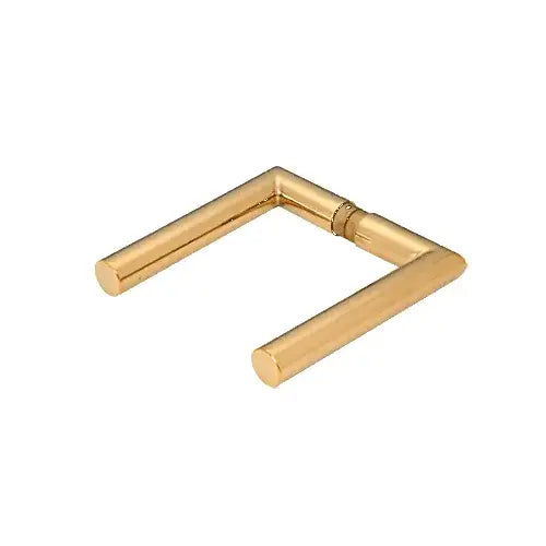 CRL Brass PTH Series Modern Style Lever Handle - PTH306BR