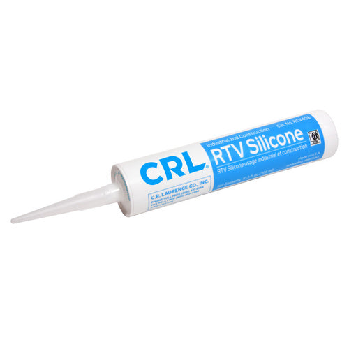 CRL Aluminum RTV408 Industrial and Construction Silicone - RTV408AL