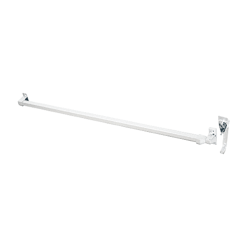 CRL CRL White Screen and Storm Door Touch Bar Latch - SK4390W