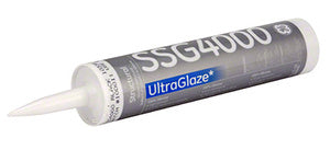 CRL Black GE® UltraGlaze® Silicone Structural Glazing Sealant - SSG4000
