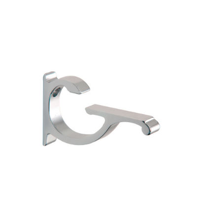 CRL Chrome Designer Aluminum Glass Shelf Bracket - 5/8" - 3/4" Glass - CC75CH