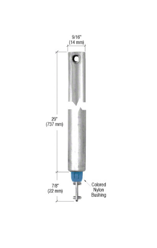 CRL 29" Tubular Spiral Tilt Window Balance Blue Bushing - FH2930