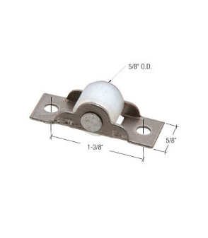 CRL 5/8" Nylon Sliding Door Roller - N6676