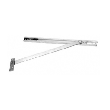 Rixson® Satin Stainless 6 Series Concealed Mount Overhead Stop - 33-1/16" to 41" - 6336SS