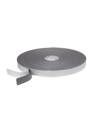 CRL Gray 1/8" x 3/8" Single Sided Foam Glazing Tape - 74418X38GRY