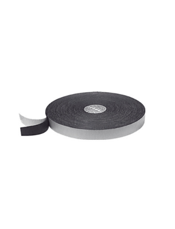 CRL Black 1/4" x 3/4" Single Sided Foam Glazing Tape - 74814X34BL