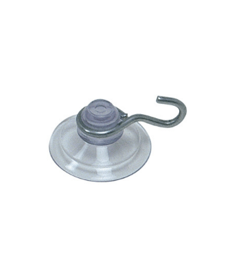 CRL 3/4" Mini Suction Cups with Metal Hooks [25 pack] - ASC34HK
