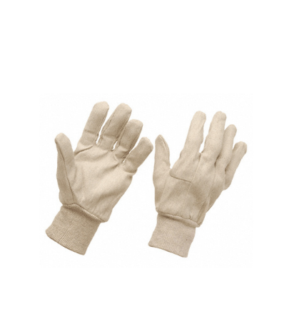 CRL Knit Wrist Cotton Gloves - 8K