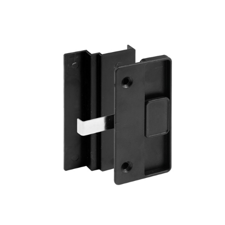 CRL Black Sliding Screen Door Latch and Pull with 3" Screw Holes for Columbia Supreme Series Doors - A219