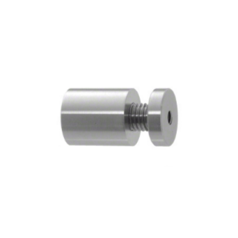 CRL Brushed Stainless 1-1/4" Diameter Adjustable Length Standoff Base - ASB114134BS